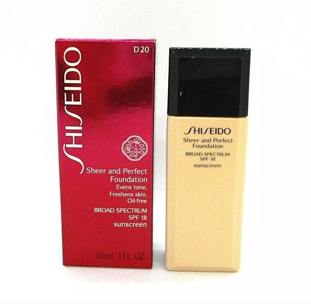Shiseido Sheer and Perfect Foundation SPF 18 - Cream